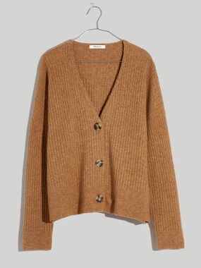 Madewell Cameron Ribbed Cardigan Sweater, NWOT